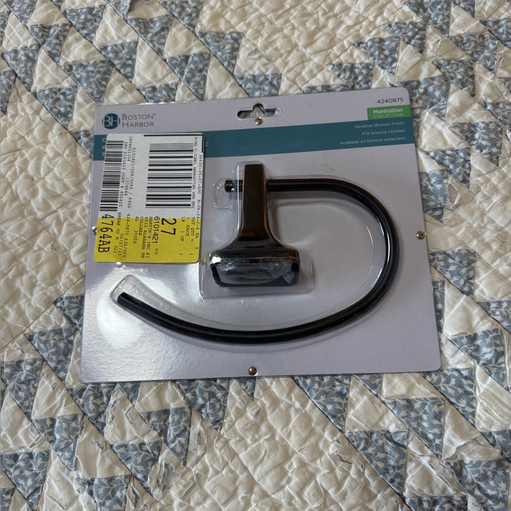 Boston harbor towel ring